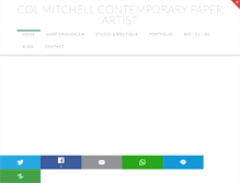 Tablet Screenshot of colmitchell.com